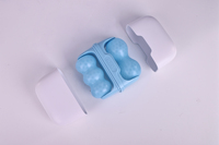 Mini rouleau de refroidissement de la peau à usage domestique masseur de corps de visage en plastique inoxydable rouleau de soins du visage ICE