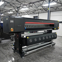 Imprimante de Sublimation Grand Format Haute Qualité Yinstar 1,9m avec 4 Têtes I3200 Traceur
