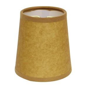 Lampadario in tela HMS 5 \ "Set di 6 Boho costiero rustico minimalista in carta Kraft paralumi in bambù per uso interno - Product Image 1