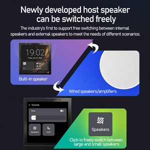 New kooyii 4 inch thông minh Bảng điều khiển bên ngoài Alexa Loa tương thích hỗ trợ kooyii hệ thống nhà thông minh điều khiển - Product Image 3