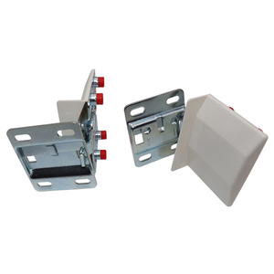 GQK Heavy-Duty ABS Plastic Furniture Fitting Kitchen Cabinet Hanger Bracket with Lading Capacity Damper - Product Image 3