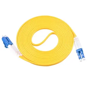 Single mode LSZH 2.0mm 3.0mm LC/UPC to LC/UPC Duplex OM1 OM2 Single Mode Customized Length 1M 2M 3M 5M Fiber Optic Patch cord Ca