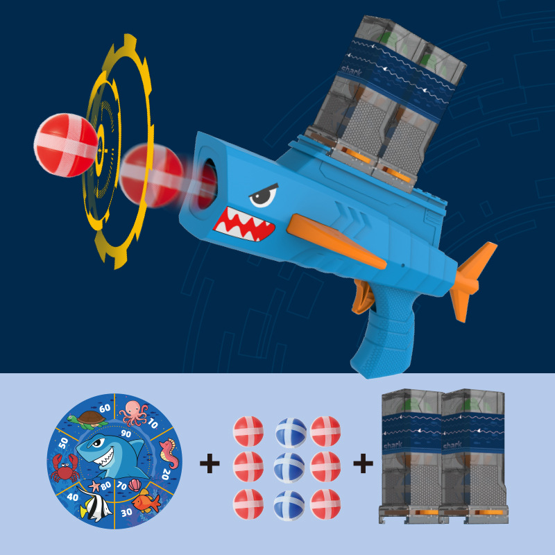 Un coup, 9 balles, 2 chargeurs, 1 tissu de requin.