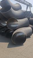 MS 25 30 90 °   Sambungan pipa siku baja karbon dengan permukaan poles sesuai standar ASME B16.9