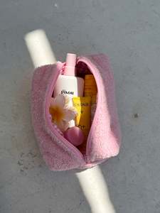 กระเป๋าเครื่องสำอางผ้าขนหนูมีซิปกระเป๋าเครื่องสำอางผ้าเทอร์รี่น่ารัก - Product Image 2