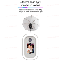 Photomaton élégant et personnalisé pour iPad, kiosque photo léger avec étui de vol, cabine photo pour fête, mariage, reflex numérique, iPad