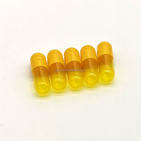 Capsules vides personnalisées d'impression et de couleur en or perlé Capsules violettes personnalisées