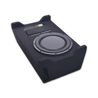 Subwoofer de voiture actif 10 pouces, 300W RMS, SVC 4 Ohm, avec amplificateur intégré, basses profondes et puissantes, caisson de basses slim pour voiture