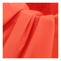 Tissu popeline 100% coton peigné, uni, teint, léger, 105 GSM, 60S, certifié OEKO-TEX, pour chemise, robe, blouse