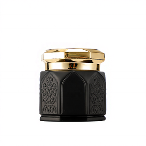 Luxury Wholesale Customizable square 150ml Cream Jar Glass Subpackage Jar Face Cream Eye Cream Screw Cap <strong>Cosmetics</strong> - Product Image 1