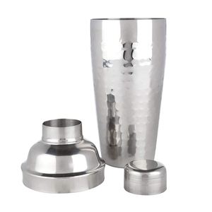<span class=keywords><strong>Shaker</strong></span> à cocktail personnalisé en métal 24 oz Bar Cobbler 700 ml en acier inoxydable martelé argent <span class=keywords><strong>cuivre</strong></span> - Product Image 4