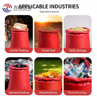 Sac tissé en PP imprimé offset pour emballage de semences, farine et riz, 10kg, 20kg, 25kg, 50kg