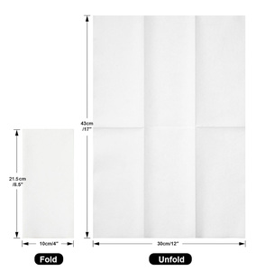 Linen Cảm Thấy Giấy Khăn Ăn Dùng Một Lần Đánh Khăn 1ply Phòng Tắm Đám Cưới Giáng Sinh Bữa Ăn Tối Airlaid Khăn Giấy Khăn Tay Mô - Product Image 2