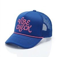 Gorra Trucker de Espuma con Diseño Nuevo y Estampado Puff, Gorras Deportivas de Béisbol con Malla Bordada Personalizada, Gran Venta