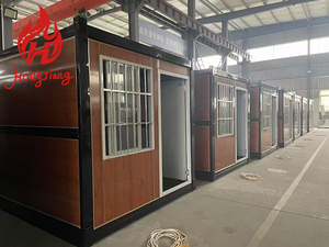 Prefab gấp nhà nhanh chóng phẳng gói gấp ra lưu trữ mở rộng <span class=keywords><strong>container</strong></span> nhà có thể gập lại đơn vị văn phòng di động cabin nhỏ nhà - Product Image 5