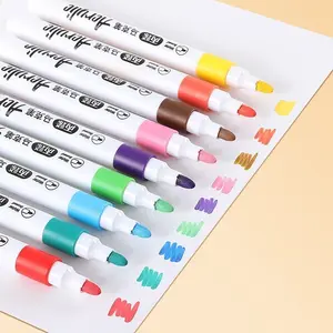 60 Color Kit Arte Acrílica Tinta Marcador Caneta Marcadores Arte Promocional Definir Linha Pintor Marcador