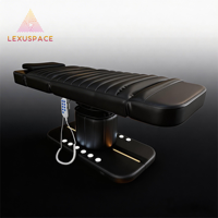 Table de beauté multi-positions avec dossier réglable, conception ergonomique pour un confort client ultime en massage et en esthétique