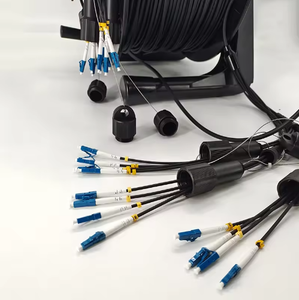 Câble tactique rétractable en <span class=keywords><strong>fibre</strong></span> optique avec enrouleur de câble portable de 100 m, 200 m, 500 m, rallonge blindée en <span class=keywords><strong>fibre</strong></span> optique - Product Image 3