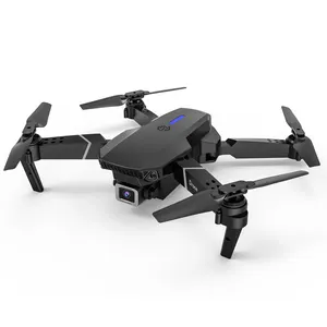 E88 uzun menzilli Fpv Rc katlanabilir Mini Drone E88 Pro Drone 4k çift kamera Vr 3d modu 15 dakika uçan pil