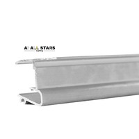 Bandes LED en aluminium 1M 2M 3M Profilé en aluminium Intérieur Décoratif Plafonds muraux extensibles Bandes LED Profilé en aluminium léger