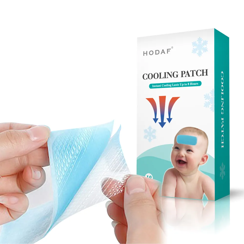 Health Care Supplies Cool Pads for Kids Fever Discomfort Instant Cooling Patch