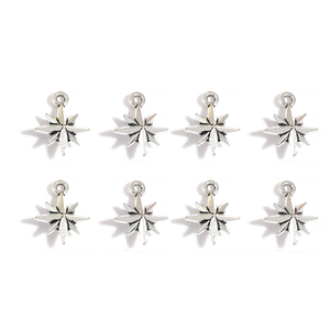 6 Cores Estrela Varinha Mágica Encantos para Pulseira Brinco Colar Pingentes DIY Handmade Jóias Acessórios Fazendo 14*11mm L351 - Product Image 3