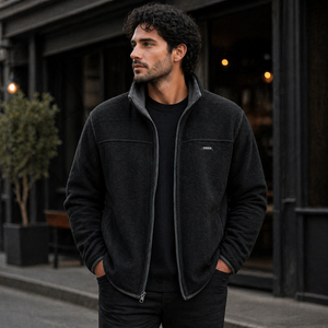 Veste décontractée pour homme à fermeture éclair intégrale, légère, respirante, coupe-vent, idéale pour les voyages d'hiver, la gym, la course à pied, le streetwear et le quotidien - Product Image 3