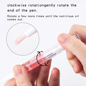 Aceite Revitalizante para Cutículas de Uñas de Marca Privada Personalizada, 15 Aromas Frutales, Pincel Aplicador para Eliminar Cutículas - Product Image 6