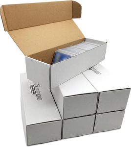 Caja de Almacenamiento para Tarjetas Coleccionables, Caja de Almacenamiento Mtg con Divisores, Caja de Cartón para Coleccionistas de TCG, Tarjetas Deportivas de Béisbol - Product Image 1
