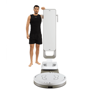 Analyseur corporel U+300 3D avec miroir de fitness à bio-impédance, mesure intelligente par IA, pèse-personne numérique intelligent - Product Image 1