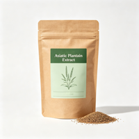 Extrait de plantain asiatique en poudre de qualité alimentaire, fourni par l'usine