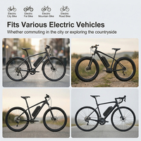 Batterie au lithium pour vélo électrique 48V 13Ah, cellules chinoises 2600mAh avec BMS intelligent 30A et sortie XT60, entrepôt Allemagne