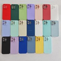 Coque de téléphone en TPU mat, finition givrée, personnalisable, pour iPhone 15 16 17 Pro Max, coque souple pour iPhone 15