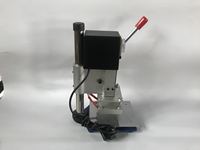 Machine à estamper à chaud manuelle WD-S851 en cuir, avec zone d'estampage de 50*70 mm