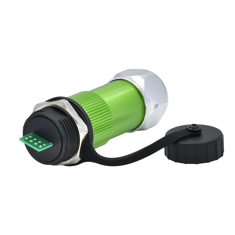 Type C Male 8pin Waterproof USB Connector Panel Mount 3.0 Micro USB B Connector PCB