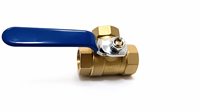 Vanne à boisseau sphérique en laiton 3 voies DN15-DN50, type L et T, pour le contrôle du débit de fluides dans les systèmes industriels et de plomberie