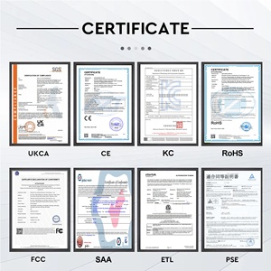 อะแดปเตอร์ชาร์จเร็ว HNT GaN 60W ชาร์จผนังแบบ USB Type C 2C3A ได้รับการรับรองมาตรฐาน CE FCC UKCA RoHS สำหรับ iPhone 17 16 15 Pro Max - Product Image 5