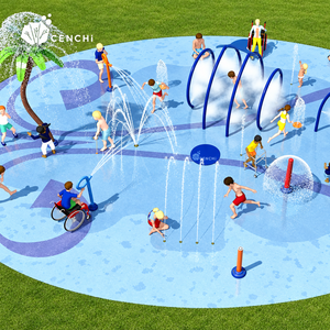 <span class=keywords><strong>Parc</strong></span> <span class=keywords><strong>aquatique</strong></span> extérieur Seaworld Splash Pad <span class=keywords><strong>avec</strong></span> jeux d'eau et fontaines aquatiques - Product Image 1