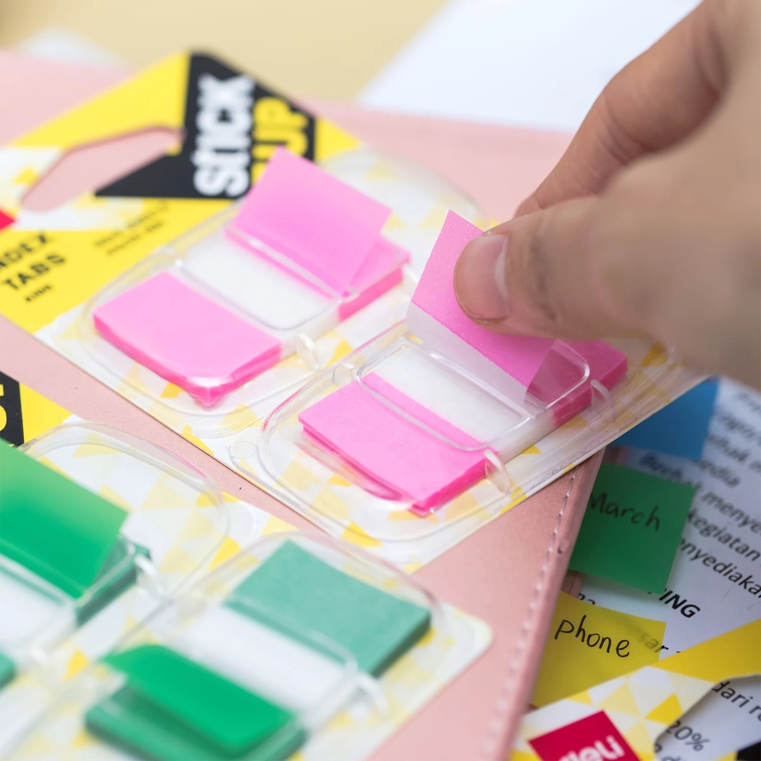 125 Onglets D'Indexation Plastique 2,1 Pouces - Étiquettes Adhésives Transparents Avec Inserts Imprimables