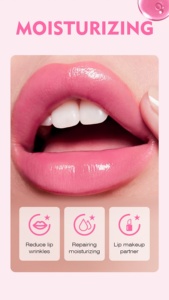 Prix usine 12 couleurs personnalisé brillant à lèvres changeant de couleur <span class=keywords><strong>rose</strong></span> emballage cosmétique <span class=keywords><strong>produit</strong></span> cosmétique longue durée - Product Image 4