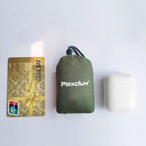 Lightweight Foldable Outdoor Sports <b>Backpack</b> Unisex Foldable Nylon <b>Drawstring</b> Bag with Custom Logo - Product Image 5