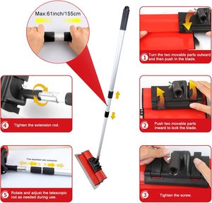 Outil <span class=keywords><strong>de</strong></span> plâtrage <span class=keywords><strong>de</strong></span> qualité industrielle <span class=keywords><strong>pour</strong></span> le bricolage, lame <span class=keywords><strong>de</strong></span> raclage en acier inoxydable avec manche en plastique, spatule <span class=keywords><strong>pour</strong></span> le lissage et l'application <span class=keywords><strong>de</strong></span> mastic - Product Image 3