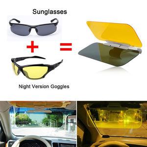 Pare-soleil de voiture 2 en 1 HD Vision Visor, pare-soleil de fenêtre de voiture, pare-soleil anti-éblouissement, lunettes de soleil de voiture en été, OEM acceptable - Product Image 3