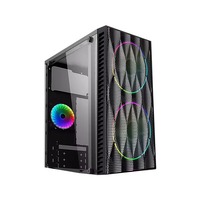 Casing PC Kustom OEM Buatan China, Casing Komputer Desktop ATX untuk Kantor, Pembentukan Plat Logam, Fabrikasi Plat Logam