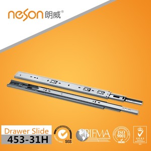 Neson 45Mm Đầy Đủ Mở Rộng Bóng Mang Trượt Thép Hiện Đại Ngăn Kéo Trượt Chức Năng Đệm Cho Nhà Bếp Căn Hộ Khách Sạn Sử Dụng - Product Image 2