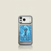 Funda de Lujo a Prueba de Golpes para Teléfono con Diseño de Tarjeta Pokémon
