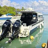 Bateau à passagers et bateau de pêche en aluminium Gospel de 30 pieds, soudé en alliage 5083, yacht à moteur offshore, navire d'eau salée à vendre