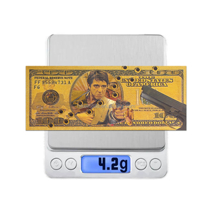 Groothandel Gratis Ontwerp Amerikaanse Scarface Karakter Souvenirs Kaart Plastic Bankbiljetten voor Collectie - Product Image 2