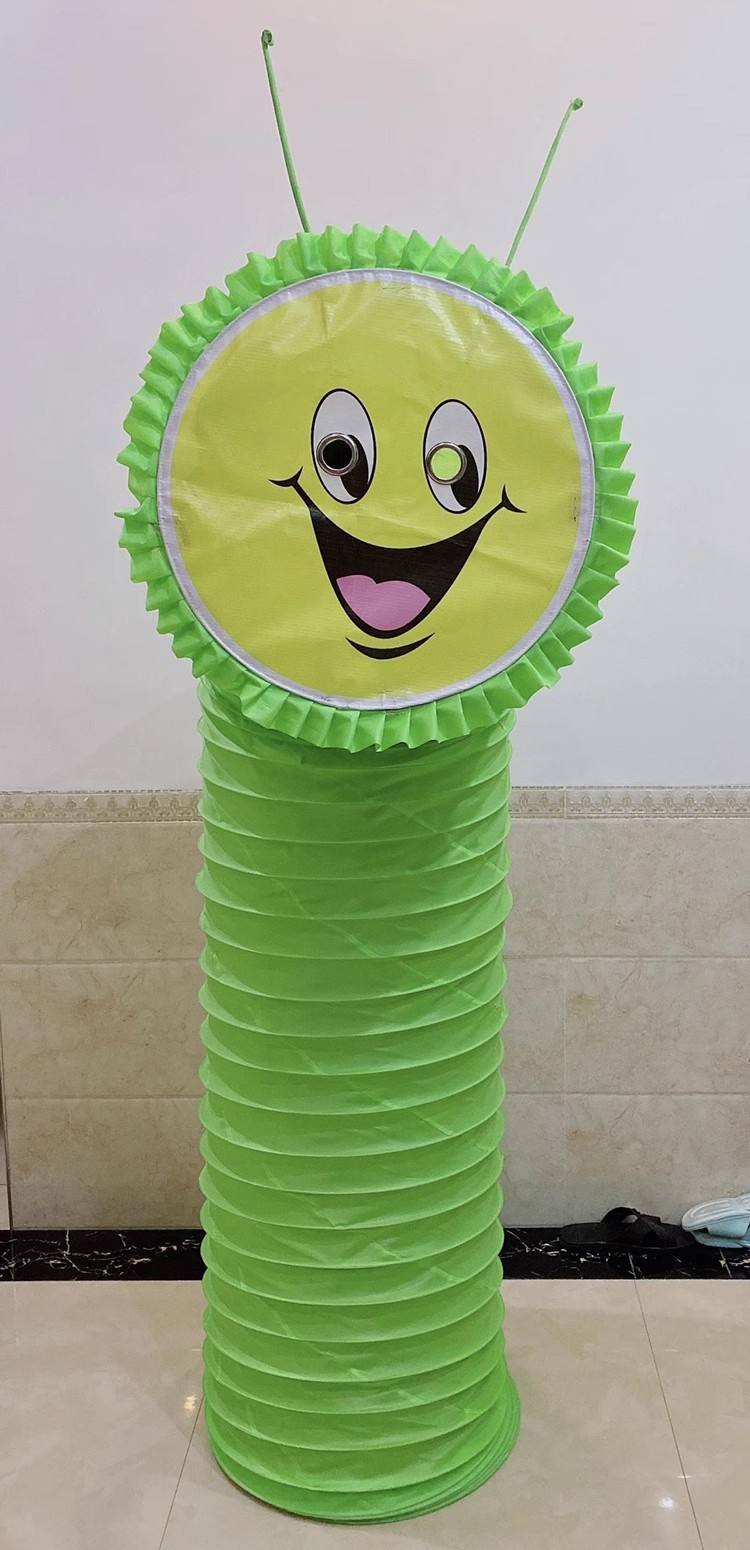 1 orificio gusano Arco Iris tubo