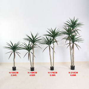 Árboles Artificiales Altos para Paisajismo, 150 cm de <span class=keywords><strong>Altura</strong></span>, <span class=keywords><strong>Agave</strong></span> Sisalana Artificial para Centros Comerciales, Salas de Exposiciones, Decoración a Gran Escala - Product Image 2